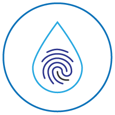 Fingerprinting Watermarking icon