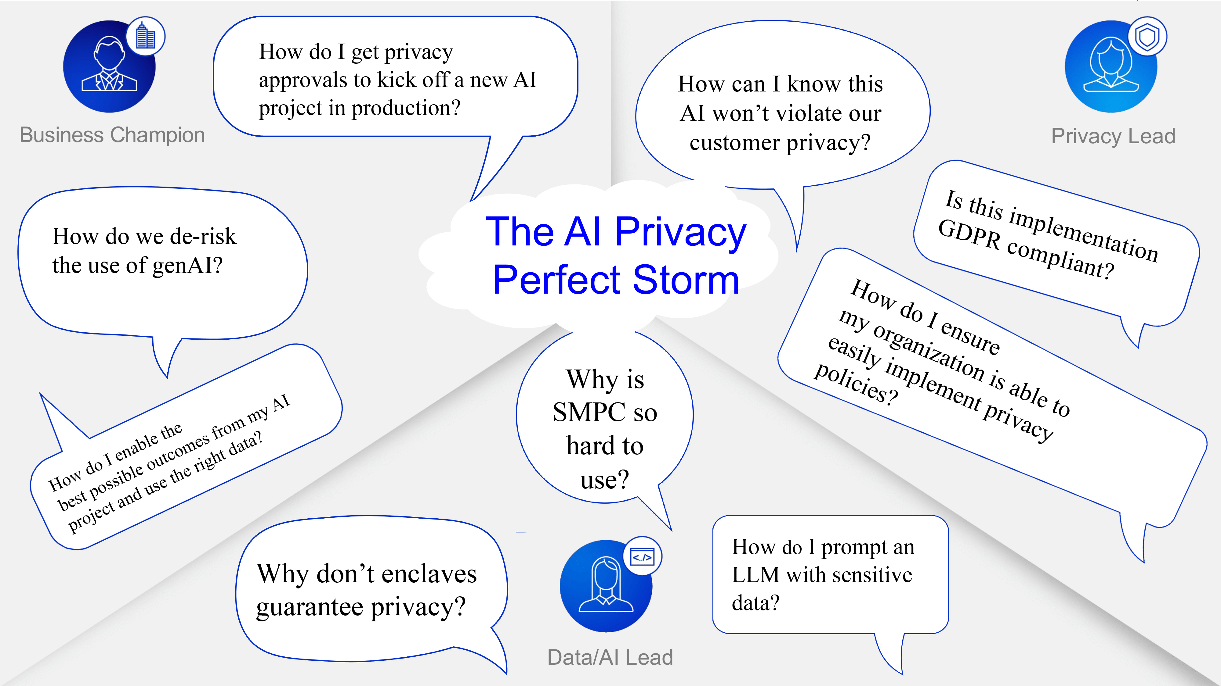 Figure 1: The AI Privacy Perfect Storm